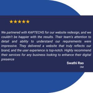 Blue and Yellow Modern Client Testimonial Instagram Post